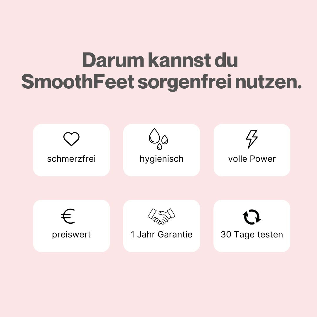 Betaya SmoothFeet - Premium Hornhautenferner-Set