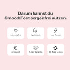 Betaya SmoothFeet - Premium Hornhautenferner-Set